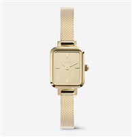 Watch Daniel Wellington Woman PETITE&QUADRO MINI REFLECTION in Steel Gold DW00100801 - DW00100801